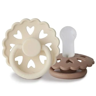 Bild av FRIGG Fairytale Silikonnapp 2 pack Size (The Ugly Duckling/The Emperor&#039;s new Clothes)