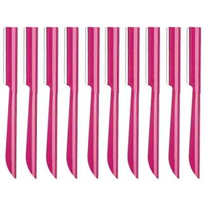 Bild av Ögonbrynstrimmer, helt rostfritt stål ögonbryn rakhyvel formare för män och kvinnor, grooming rakapparater (10 st/låda)