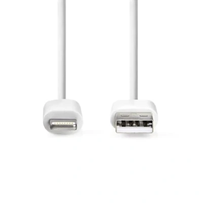 Bild av NEDIS Kabel Lightning USB A 3m Vit