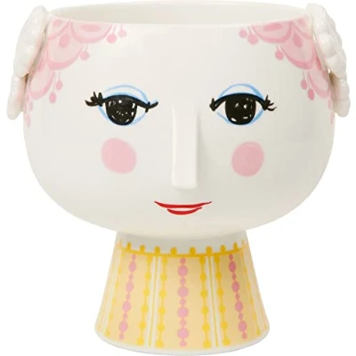 Bild av Bjørn Wiinblad Eva Flowerpot hider Blomkruka Pink H14,5 x Ø15,5 cm