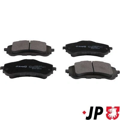 Bild av JP GROUP 4163607810 Jeu de plaquettes frein Essieu avant non préparé pour indicateur d&#039;usure PEUGEOT: 308 II 3/5 portes, SW 2, I