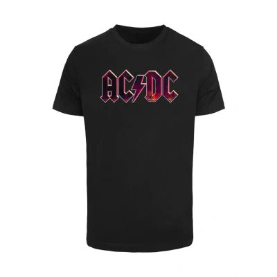 Bild av Merchcode ACDC Distressed LOGO Tshirt med print, Storlek: Large, Black