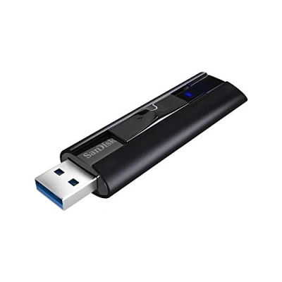 Bild av SanDisk Extreme PRO USB 3.2 Solid State Flash enhet 256GB (läsning med 420 MB/s, skrivning 380 RescuePRO Deluxe programvara)