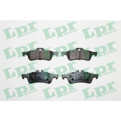 Bild av LPR 05P861 Jeu de plaquettes frein MINI: 3/5 portes, Cabriolet