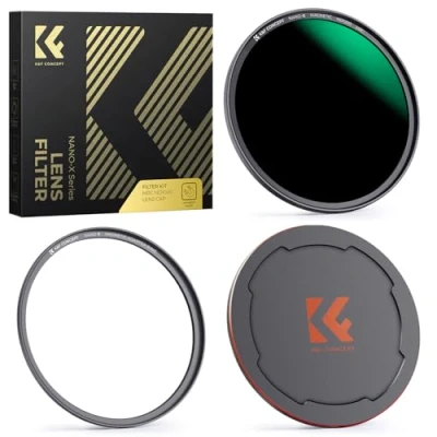 Bild av K&amp;F Concept Magnetiskt ND filter gråfilter ND1000 (10 bländarsteg) snabbväxlingssystem med objektivadapter 67 mm