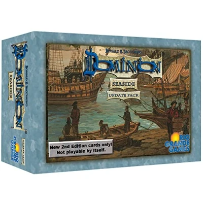 Bild av Dominion: Seaside 2nd Edition Update Pack expansionskort Pack, Rio Grande spel, från 14 år, 2 4 spelare