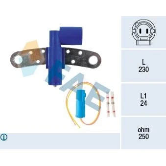 Bild av FAE 79322 Capteur d&#039;impulsions 2 avec instructions de montage RENAULT: CLIO 2, 3, Kangoo I, DACIA: Logan I Berline, Sandero