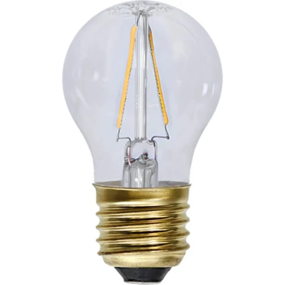 Bild av STAR TRADING LED lampa E27 G45 filament 1,5W 2 100 K Soft Glow