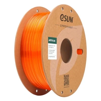 Bild av eSUN PETG Filament 1.75mm, med Hög Seghet, 1KG Spole (2.2 LBS) 3D Utskriftsfilament för Skrivare,Orange