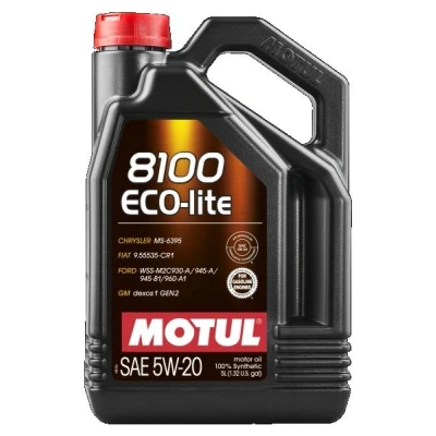 Bild av Motul ECO lite 5W 20 5I Huile moteur 109104 OPEL: Corsa D 3/5 portes, E Mokka / X