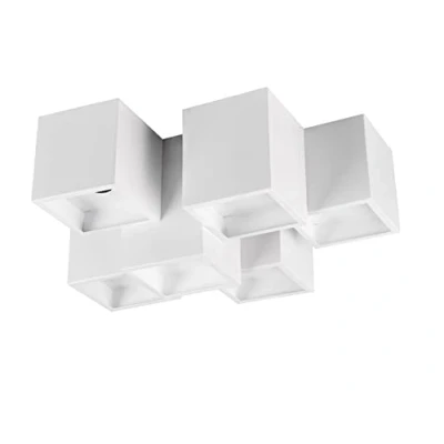 Bild av Trio Lighting Taklampa Fernando, 6 lampor, vit matt