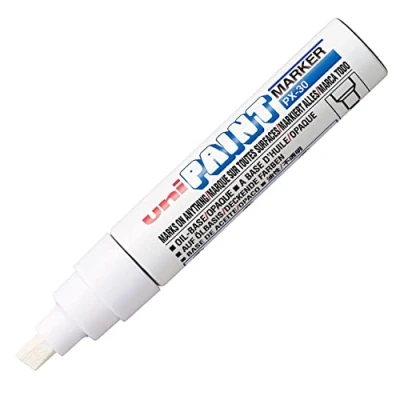 Bild av UNI PX 30 mejselspets vit, UUPX30W