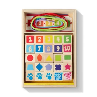 Bild av Melissa &amp; Doug Träpärlor
