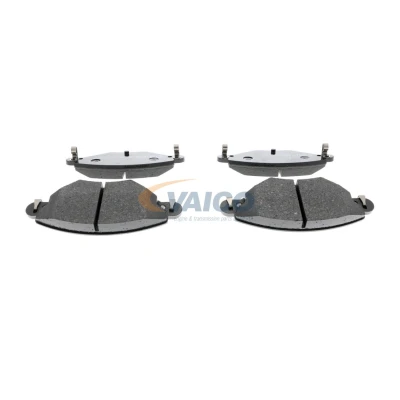 Bild av VAICO V22 0087 Jeu de plaquettes frein Q+, Première Monte Essieu avant contact signal d&#039;usure inclus avec vis d&#039;étrier