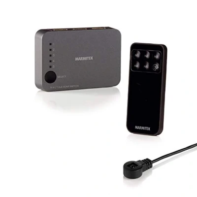 Bild av Marmitek Connect 350 UHD 2.0, HDMI, 2.0b, Svart, 2160p, 18 Gbit/s, 600 MHz