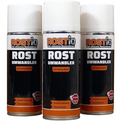 Bild av Rostio 3 x rostomvandlare spray 400 ml