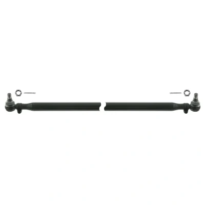 Bild av febi BILSTEIN 24150 Barre de direction essieu avant, du boîtier dir. au levier interm. 2e avec ecrou crénelé Plus