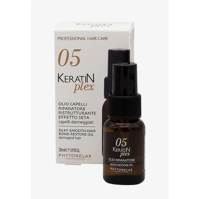 Bild av Phytorelax Keratin PLEX 05. Silkysmooth HAIR BOND Restore OIL FOR Damaged Hårvård, Storlek: 30 ml, Not defined