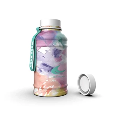 Bild av Daikoku Stainless Steel Water Bottle 1.3l BPA Free Användbar för gym och alla typer av sport Dubbelväggs termos 12 till 24 timmar C Decoration Yellow