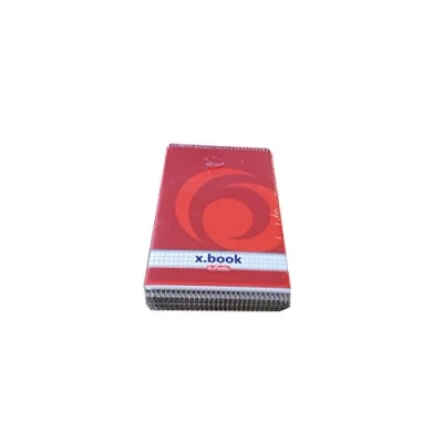 Bild av Herlitz 110510 spiral anteckningsbok A5, 50 ark, förpackning med 10 rutig a5