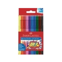 Bild av Faber Castell Färgpennor, GRIP, trekantig pennkopp, punkter, grepp, olika färger, 10/fp