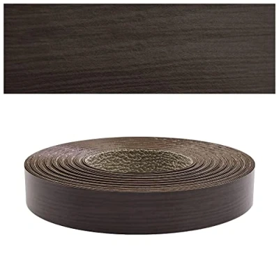 Bild av Mprofi MT® Melamin Kantband Kantlist med Smältlim 22mm x 5m Wenge Självhäftande för Hyllmöbler, Byggskivor, Möbelskivor och Täckning av Kanten på en Standard MDF Skiva