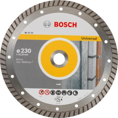 Bild av Bosch Diamantkapskiva Standard for Universal Turbo 230 x 22,23 2,5 10 mm
