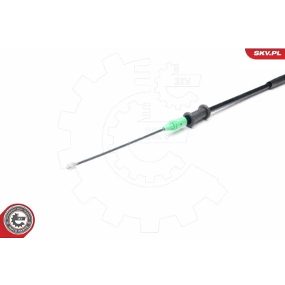 Bild av Vajer, parkeringsbroms, Vänster bak, nissan kubistar skåp, renault kangoo, kangoo express, 3653 100 Q0B, QAE, 7700 311 698, 820