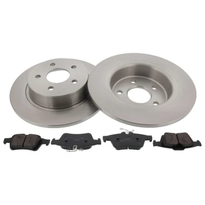 Bild av MAPCO 47822 Disques et plaquettes de freins Essieu arrière plein non préparé pour indicateur d&#039;usure, contact signal d&#039;usure exclu