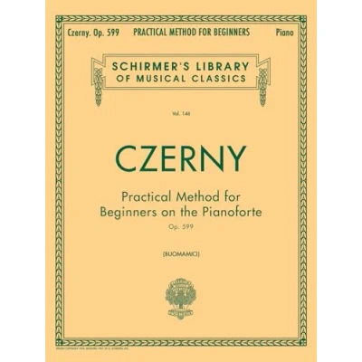 Bild av Carl czerny: practical method for beginners on the pianoforte op.599 piano: Op. 599 (Buonamici