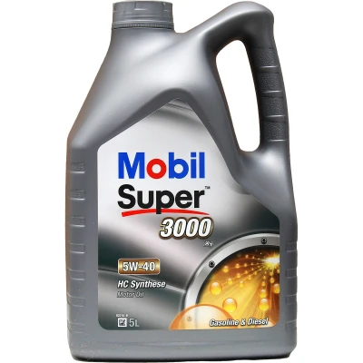 Bild av Mobil Super 3000 X1 5W 40 5I Huile moteur 150565 RENAULT: TWINGO 1, Kangoo I, Clio 4, PEUGEOT: 3008 407 Berline, Expert II Tepee