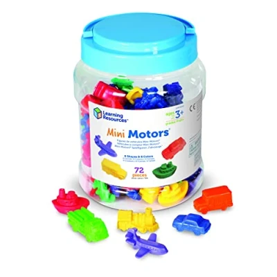 Bild av Learning Resources Minimotorer räknare, set 0f 72