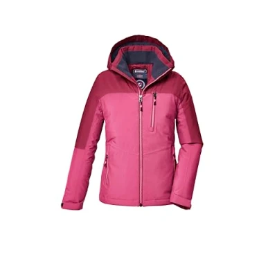 Bild av killtec Flicka funktionell jacka/utomhusjacka med huva KOW 353 GRLS JCKT, rosa, 140, 42146 000