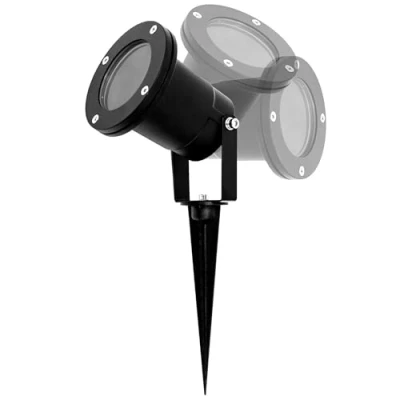 Bild av EDO LED Strålkastare HORTUS Trädgårdsspotlight GU10 Svängbar 35 W Trädgårdsbelysning Utomhuslampa för Belysning av Trädgård Terrass Växter Vägar Damm IP65 Vattentät Utomhusstrålkastare