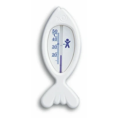 Bild av Carlo baby badtermometer fisk vit 1 st