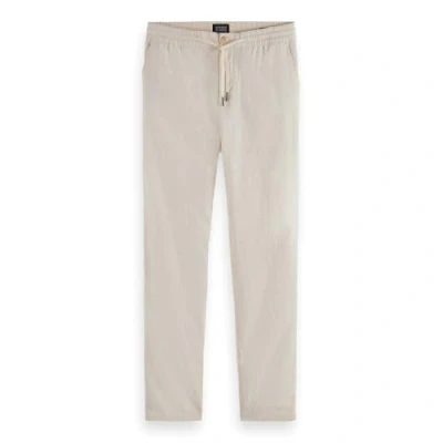 Bild av Scotch &amp; Soda CORE Warren Jogger Tygbyxor, Storlek: 34x32, Off white