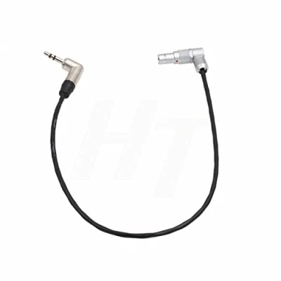 Bild av HangTon tidskodkabel för Tentacle Sync TRS 3,5 mm till Alexa mini kamera 5 stift rät vinkel uppåt