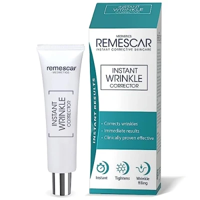 Bild av Remescar Corrector de Arrugas al Instante 8 ml 180 Aplicaciones Crema Antiarrugas Efecto Inmediato que Reduce Arrugas, líneas Expresión y Signos del Envejecimiento Clínicamente Probado