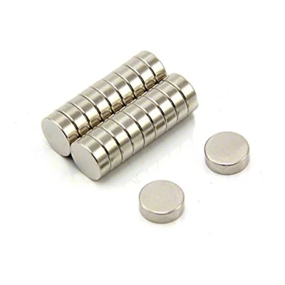 Bild av Magnetastico® 100 stycken Neodymium magneter N52 Skiva 7x3 mm Kylskåpsmagnet Anslagstavla Magnet Permanent Whiteboard Självhäftande