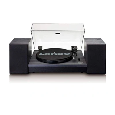 Bild av Lenco (Ls 300 Black) Con Diffusori Acustici Inclusi,Bluetooth Traz,Cinghia