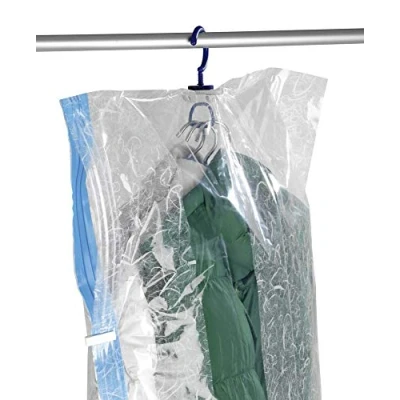 Bild av WENKO 3792750100, Mjuk förvaringsväska för kläder, Transparent, Polyamid, Polyeten, XL, 70 cm, 145 cm