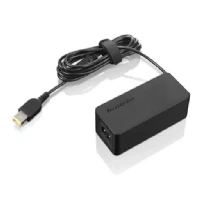 Bild av LENOVO ThinkPad 45 W nätadapter SlimTip endast tillgänglig med en 3 polig (Musse Pigg) adapter, svart