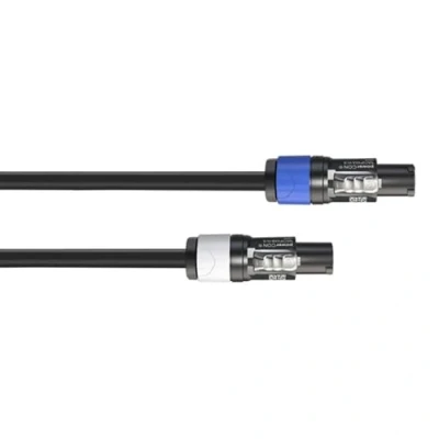 Bild av Cordial CFCA 3 FCB Strøm Tilslutningskabel [1x PowerCon stik 1x stik] 3.00 m Blå , Hvid