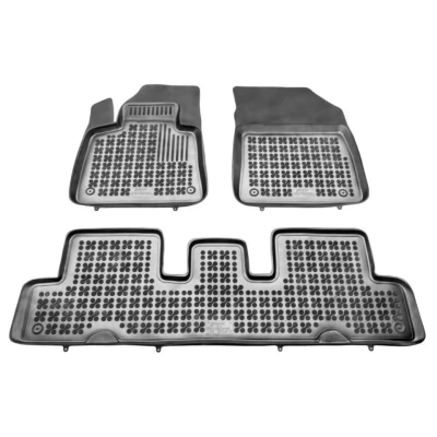 Bild av REZAW PLAST 201227 Ensemble de tapis sol Caoutchouc avant et arrière noir CITROËN: C4 Picasso 2