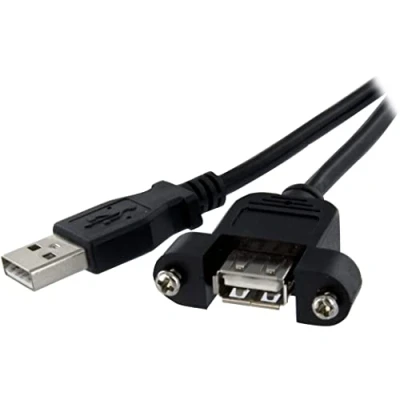 Bild av StarTech.com Panel Mount USB Cable A to F/M