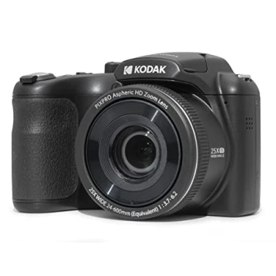Bild av KODAK PIXPRO Astro zoom AZ255 BK 16MP digitalkamera med 25X optisk 24 mm vidvinkel 1080P Full HD video och 3 tums LCD (svart)