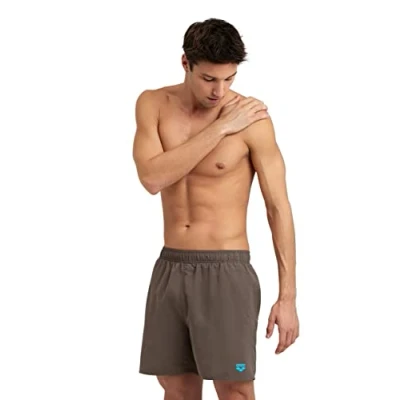Bild av ARENA Fundamentals Boxer R Swim Trunks, Dark Olive turquoise, S Men&#039;s,