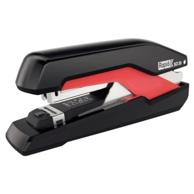 Bild av &quot;Rapid 5000549 Supreme Omnipress SO30C 30 Blatt extra großes Klammermagazin svart/röd&quot;