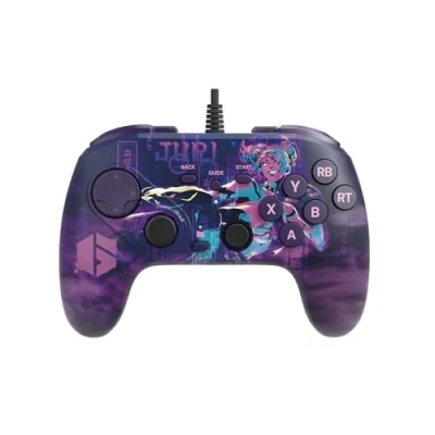 Bild av HORI Fighting Commander OCTA (Street Fighter 6 Juri Edition) för Windows PC trådbunden styrenhet i turneringskvalitet Officiellt licensierad av Capcom