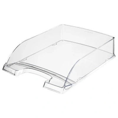 Bild av Leitz 52260002 brevkorg transparent plus A4 polystyren förpackning med 5